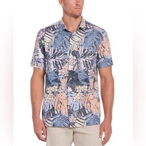 Cubavera Men's Tropical Print Shirt